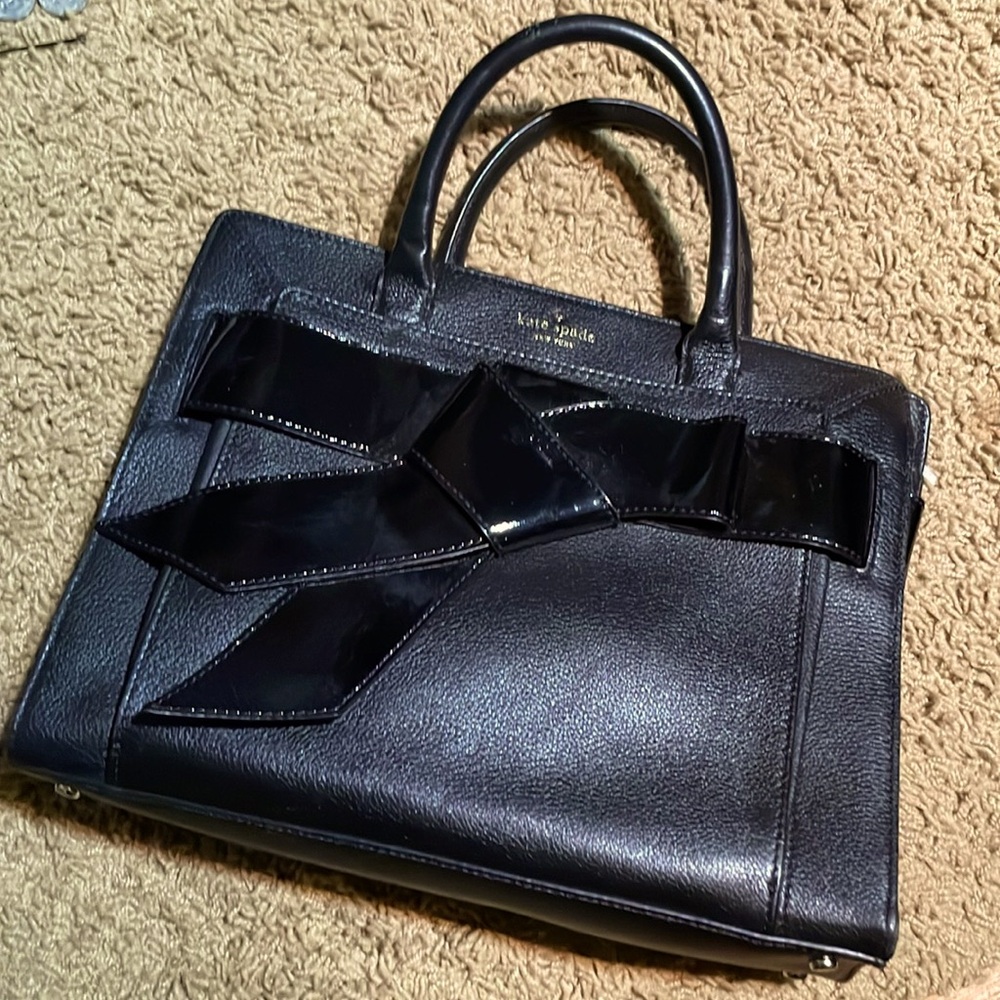Kate Spade leather bag with bow